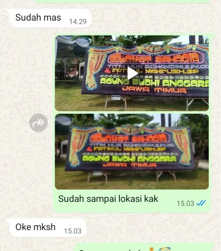 Pengiriman Papan Bunga Cipadu