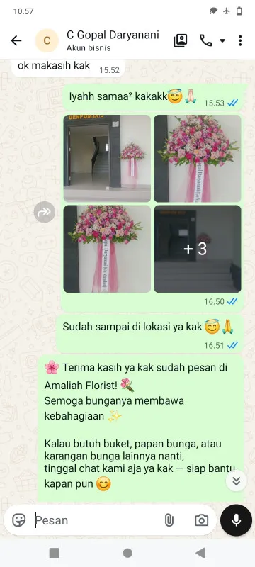 Pengiriman Karangan Bunga Cipadu