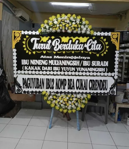 Papan Bunga Duka Cipadu